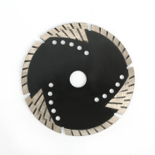6inch 150*2.4/1.4*8*3*22.23mm MG turbo diamond saw blade with protection teeth for cutting Beton concrete